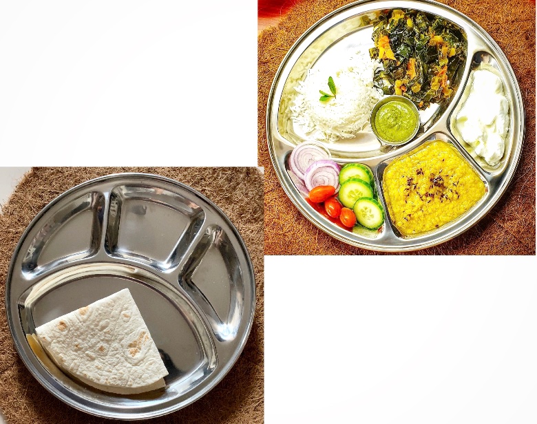 Indian Thali Plate