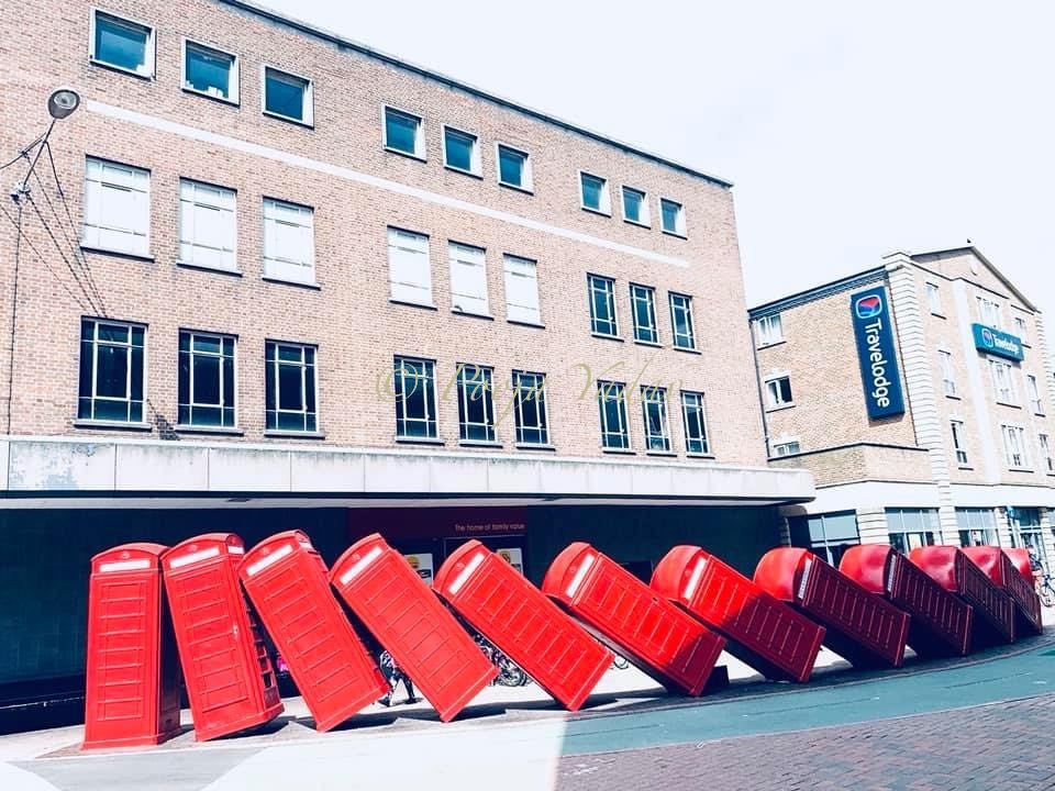 Kingston’s toppling telephone boxes